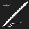 Guangna 6510 Metallic Signature Pen - Hard Tip Watercolor & Outline Pen for Drawing & Design