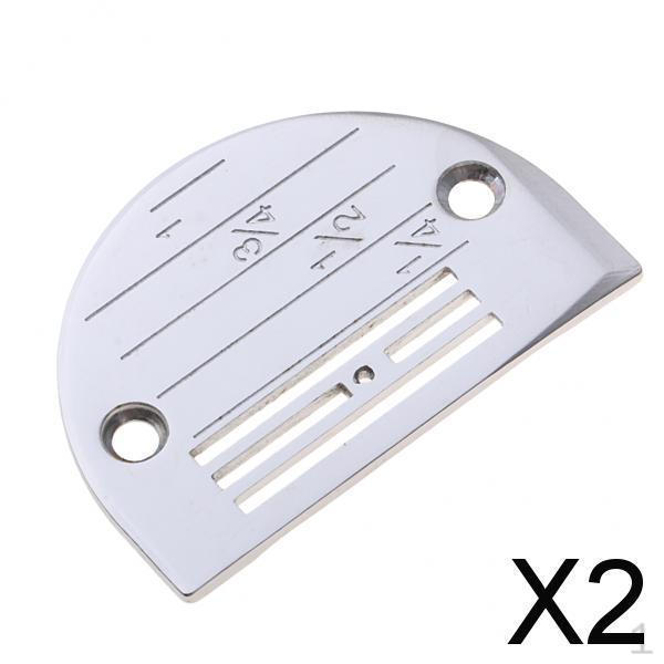 

2x Универсальная игольная пластина для промышленной и компьютеризированной швейной машины F16, 2 шт.
