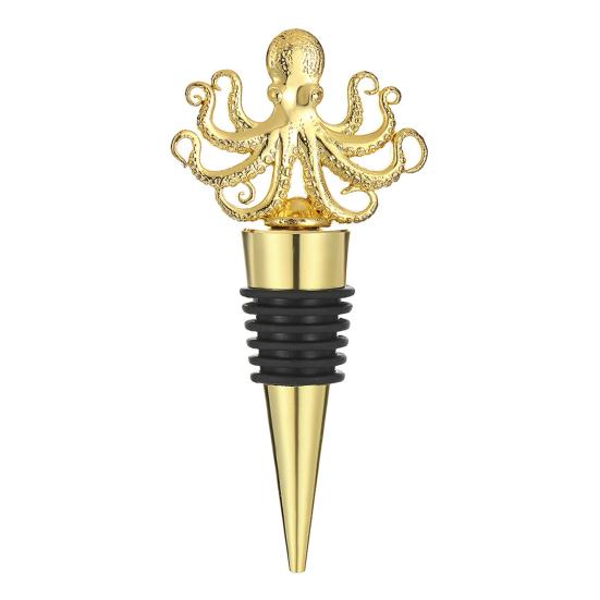 Octopus Wine Stopper Alloy Zinc for Red Bottle Seal Wine Champagne Beer 1pc