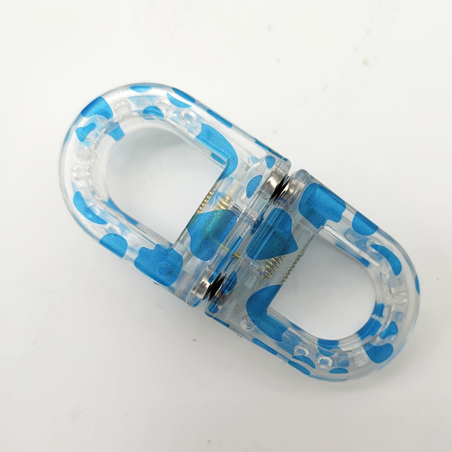 Женский креативный магнитный зажим для волос, портативная и модная умная магнитная заколка Blue