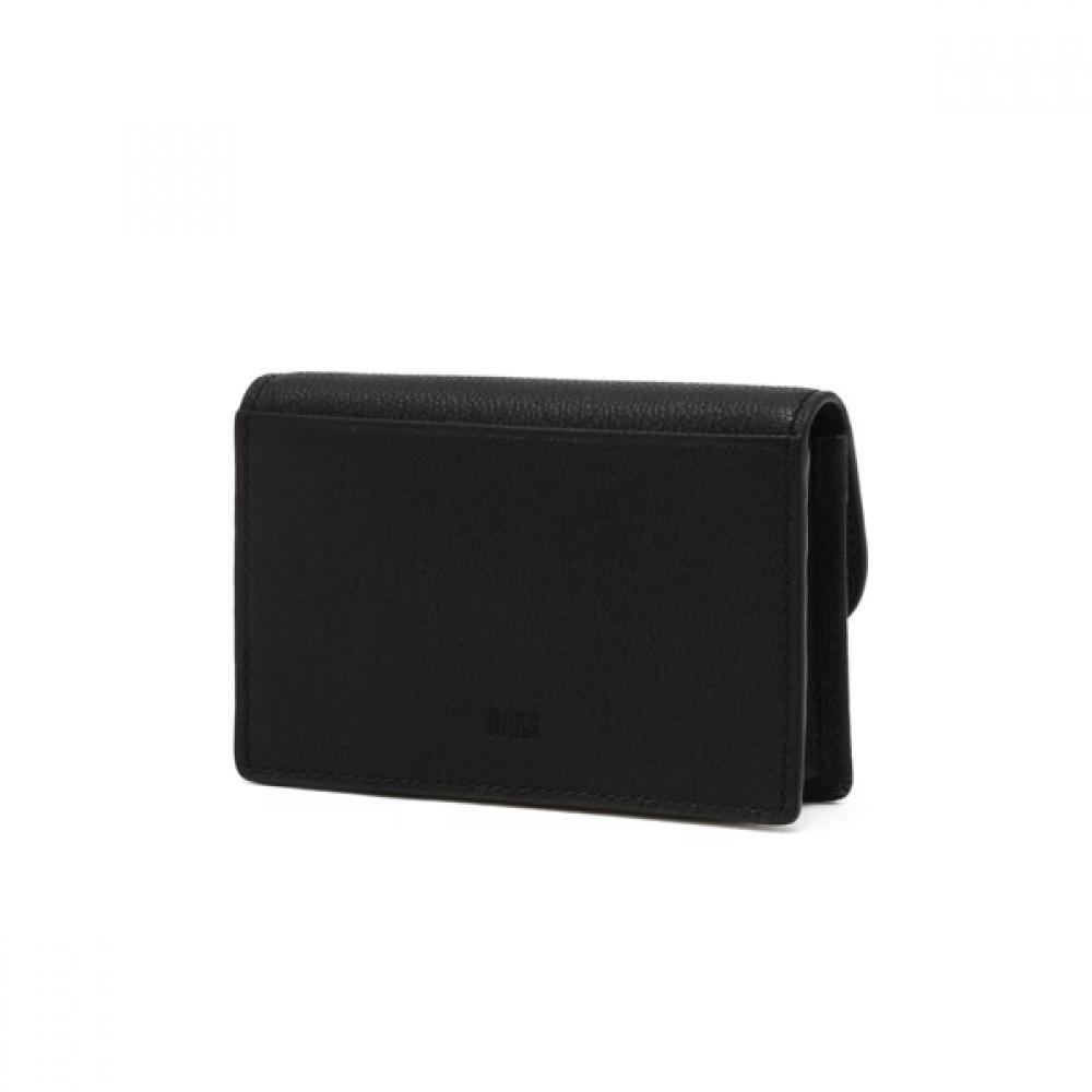 Daks Leather Card Wallet Black Dcwa6e190bk
