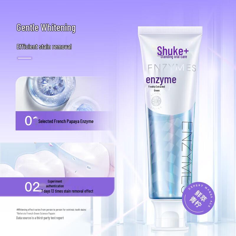 Shuke Fresh Probiotic Enzyme Toothpaste 3-Pack