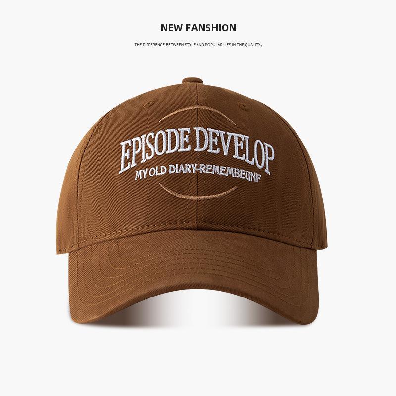 

Американська класична бейсболка з вишивкою Чоловік Жінка Спорт на відкритому повітрі Сонцезахисний козирок Капелюх Унісекс Для дорослих з літерами Літо Весна Кепка з гострим кольором