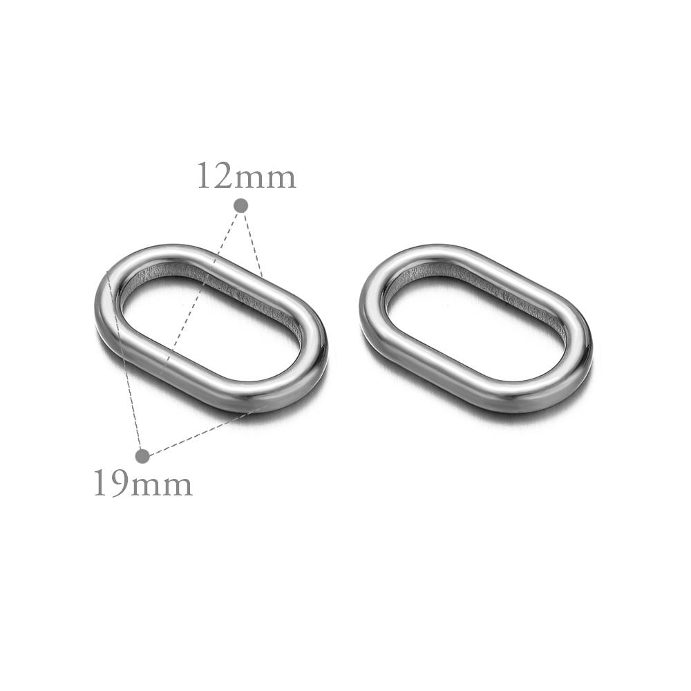 

10pcs Stainless Steel Oval Texture Charms Pendant for DIY Jewelry Findings Necklace Connectors Bracelet Supplies Earrings Making