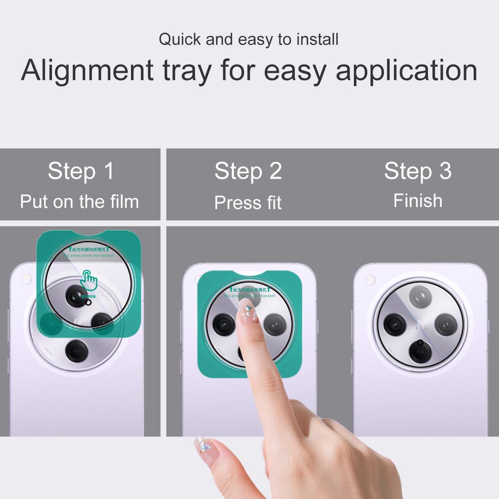 For OPPO Find X8s Plus 5G Glass IMAK High Definition Glass Lens Film Self-positioning Version