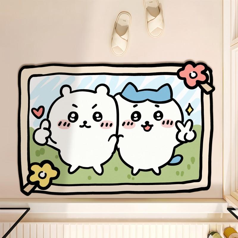 Cute Cartoon Diatomite Bath Mat Bathroom Toilet Door Non-Slip Absorbent Floor Rug In Multiple Designs