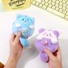 With Keychain Plush Coin Purse Animal Cartoon Plush Zero Wallet Animal Coin Purse  Women Girls