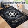 Custom Text Printed Rug Red Hot Chili Peppers Non Slip Floor Carpet For Home Room Decor