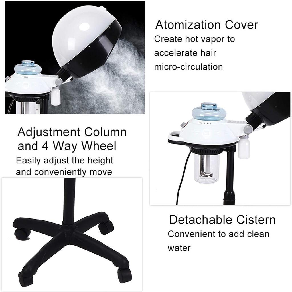 Hair Salon Adjustable Hair Steaming Machine Hair Oil Treatment Machine Hairdressing Salon Scalp Care Machine