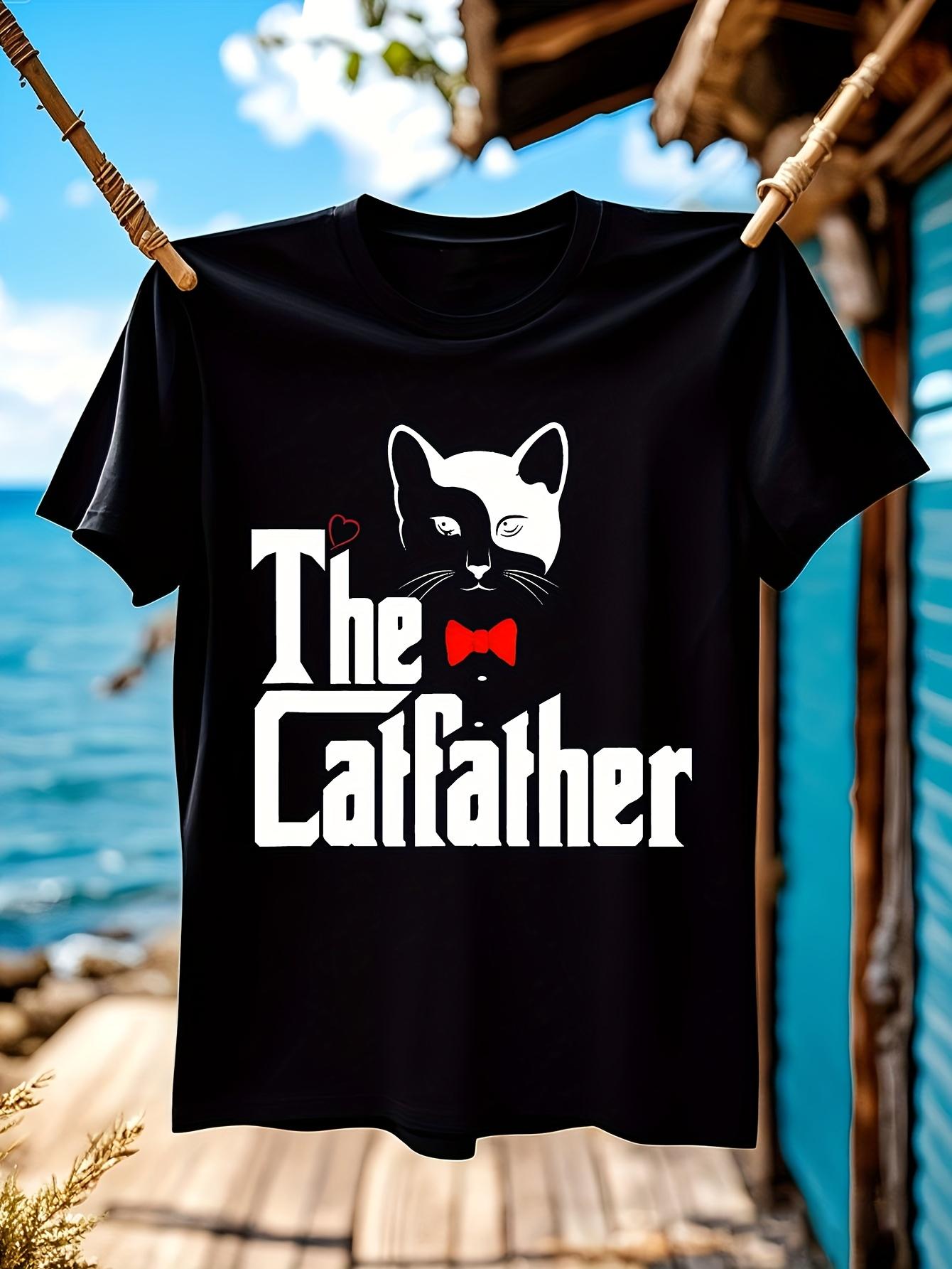 The Catfather Graphic Tshirt Graphic Tshirt XXXL
