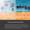 MAXJULl Clip On Sunglasses For Myopia UV400 Protection Flip Up Lens Fishing Driving Traveling 8505