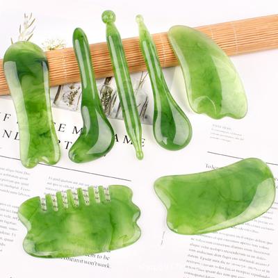1Pcs Gua Sha Massage Tool Multi-Functional Beauty and Therapy Scraper for Face, Neck, and Body for Skin Care and Pain Relief
