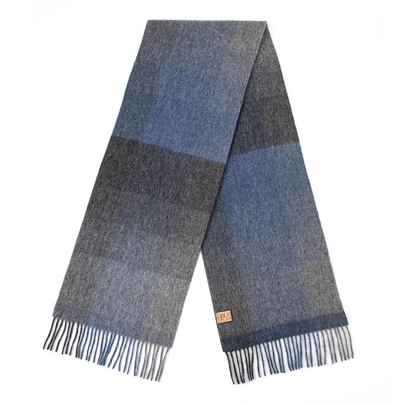 Wool Scarf Large Shawl High End Versatile Color Matching Scarf Women's Winter New Maillard Wool Scarf