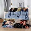 Johnny Depp Pattern Throw Blanket Light Weight Blanket for Living Room Bedroom Kidsroom Warm Blanket Christmas Gift