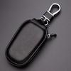 Universal Genuine Leather Car Key Bag for Men & Women—Personalized Remote Cover for Volkswagen, Toyota, Hyundai & Honda