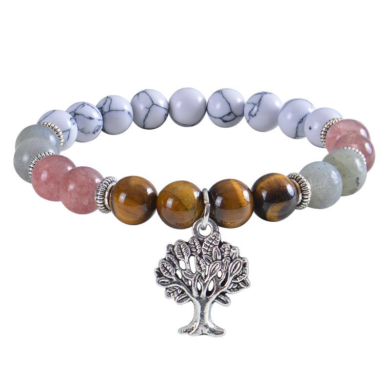 JYL TS Bracelet Women s  Beads Boost Harmony & Abundance tree of life