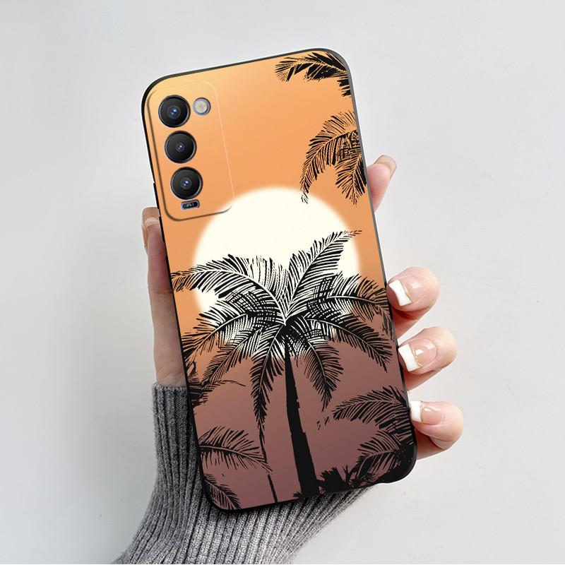 For Tecno Camon 18P Phone Case Shockproof Cover Cute Cartoon Love Heart Soft Funda For Tecno Camon 18 Premier Camon18 18i Bumper