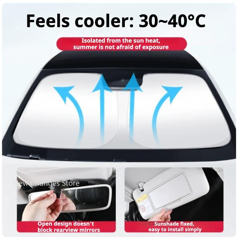 For Leapmotor B10 Car Window Sun Shade Curtain Summer Sun Protection Sunshade Cover UV Reflective Magnetic Car Privacy Curtains