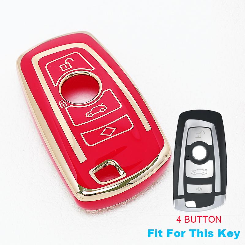 Tpu Car Key Case Cover For Bmw 1 3 5 7 Series X1 X3 X4 X5 F10 F15 F16 F20 F30 F18 F25 M3 M4 E34 Protector Shell Fob Accessories