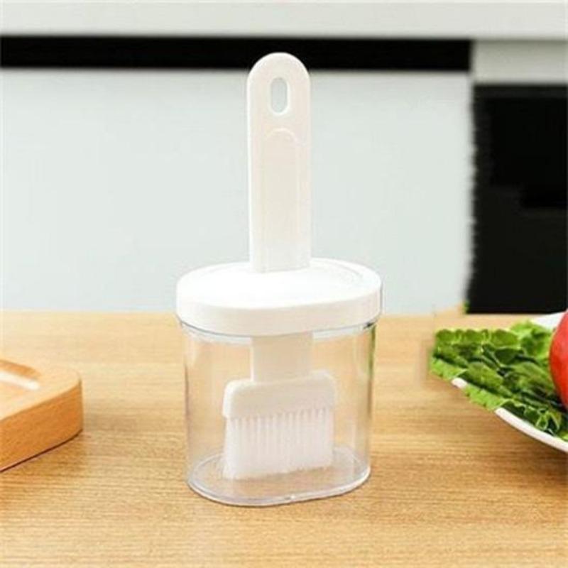 Oil Bottle Brush Set Household Kitchen High-temperature Resistant Silicone Brush Barbecue Oil Sauce Kitchen Cooking Gadgets