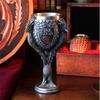 Game of Thrones 3D Carved Stainless Steel Beer Mug and High-Stemmed Glass