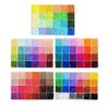7200 Stück 2,6 mm Loch Mini Hama Perlen Perler Bügelperlen DIY Frühpädagogik Bastelspielzeug Puzzles Kinder Geburtstagsgeschenk
