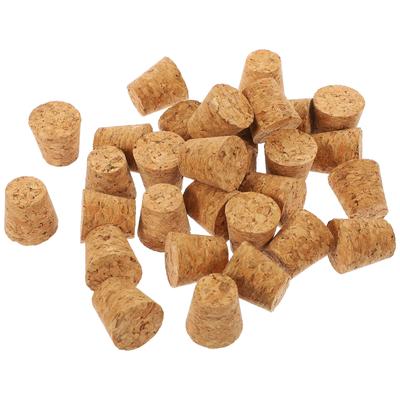 30Pcs Exquisite Wooden Cork Stoppers Handcrafted Bottle Stopper for Wine Bottles Beverage Preservation Party Decoration Craft