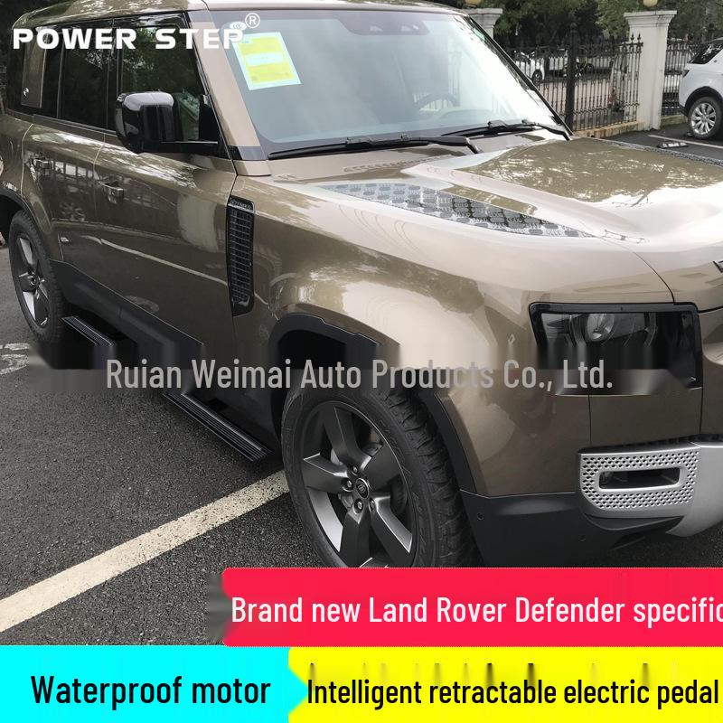 Electric Welcome Step for New Land Rover Defender: Self-Extending Outer Pedal with Original Style