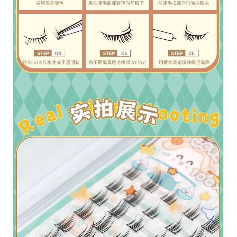 Mogugu - Natural Wispy Cluster False Eyelashes