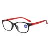 Anti Blue Presbyopia Glasses Men's Reading Glasses HD Full Frame Decorative Glasses 0 To +400