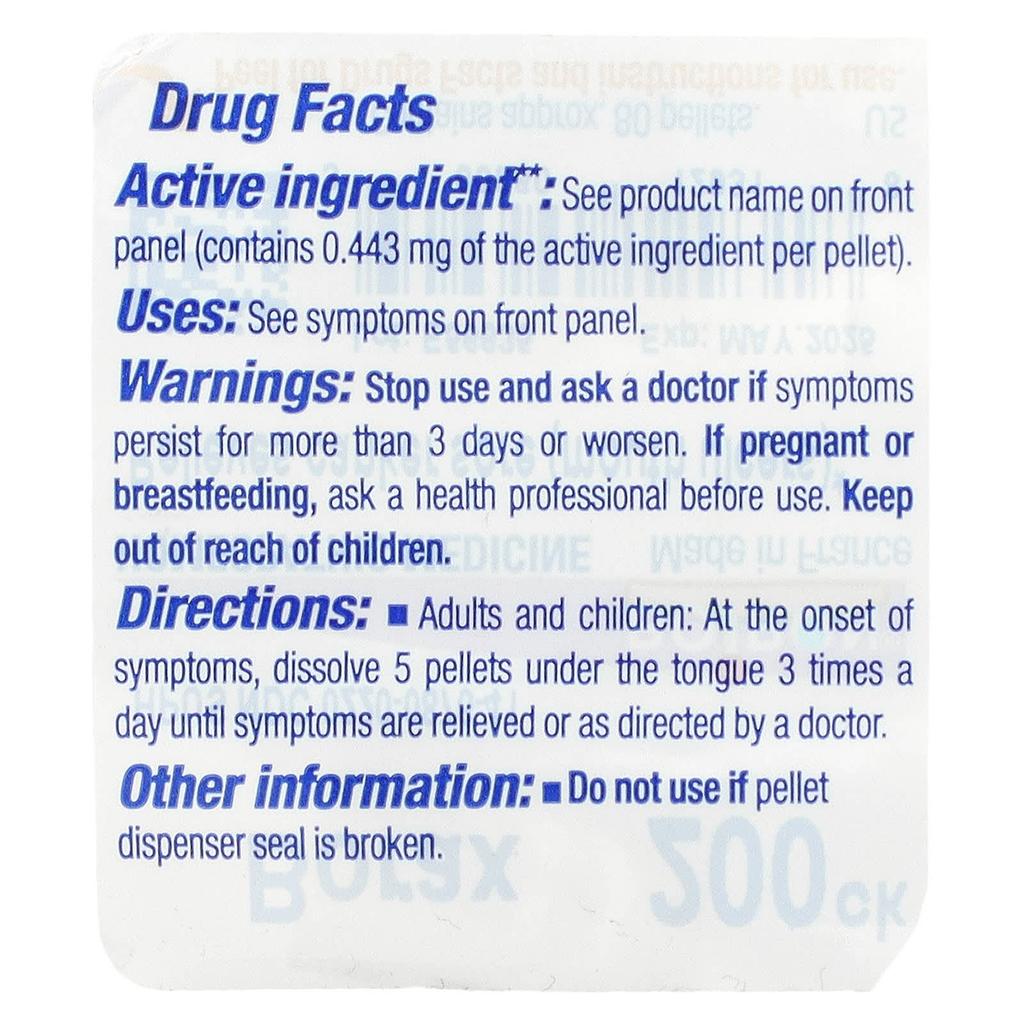 Borax, 200Ck, Mouthwash, Approx. 80 Pellets