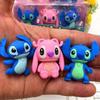 MINISO Anime Stitch Odpinana Gumka Kreskówka Kreatywne Artykuły Papiernicze Nagrody Klasowe dla Dzieci i Uczniów Prezent Świąteczny Kolekcja Hurtowa