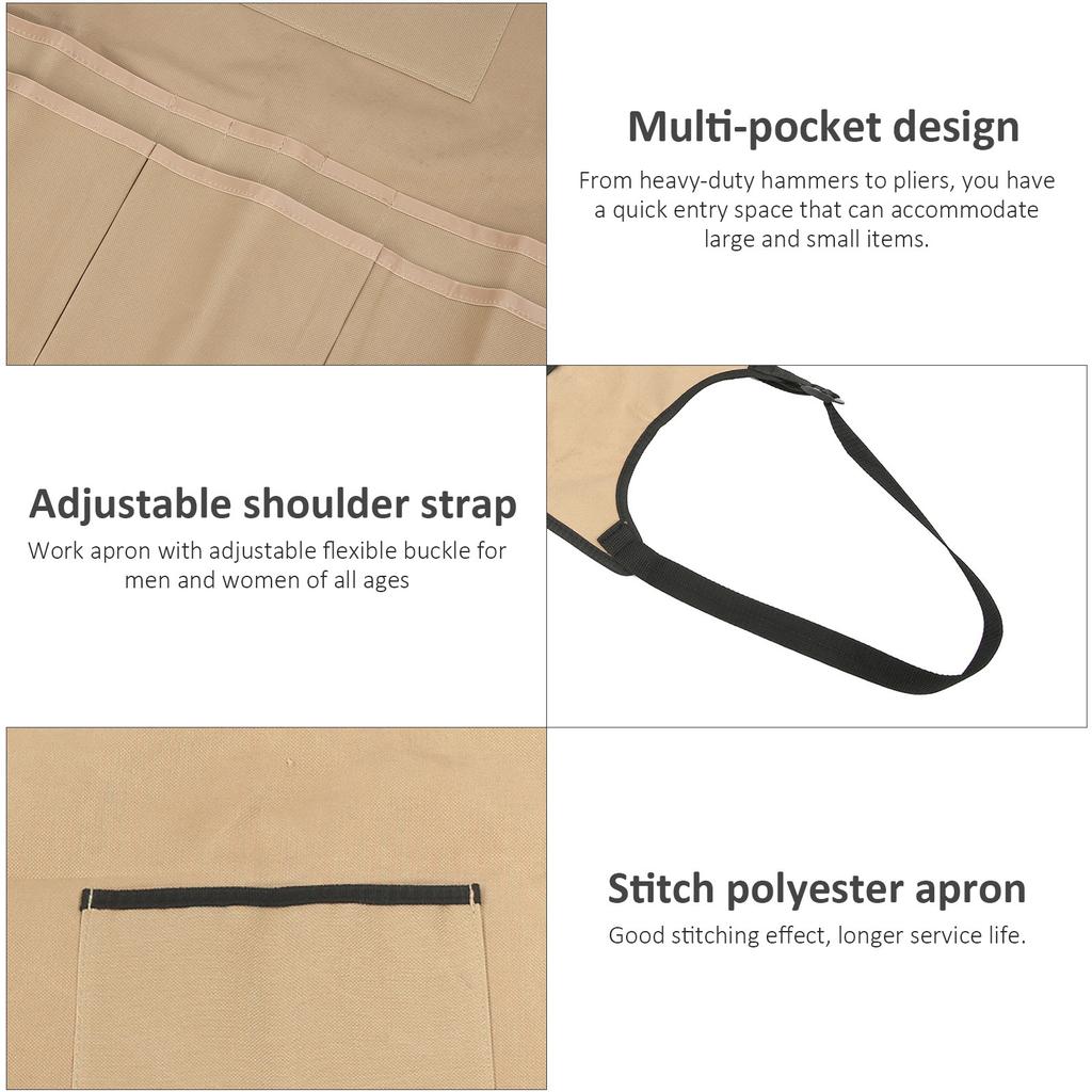 Multifunctional Apron Type Technician Tool Holder Storage Bag Organizer Pouch Toolkit