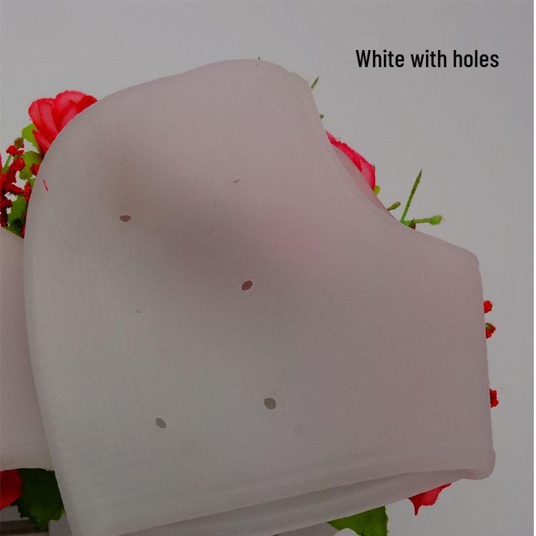 Unisex Silicone Heel Protector for Cracked Heels - Breathable, All-Season Support