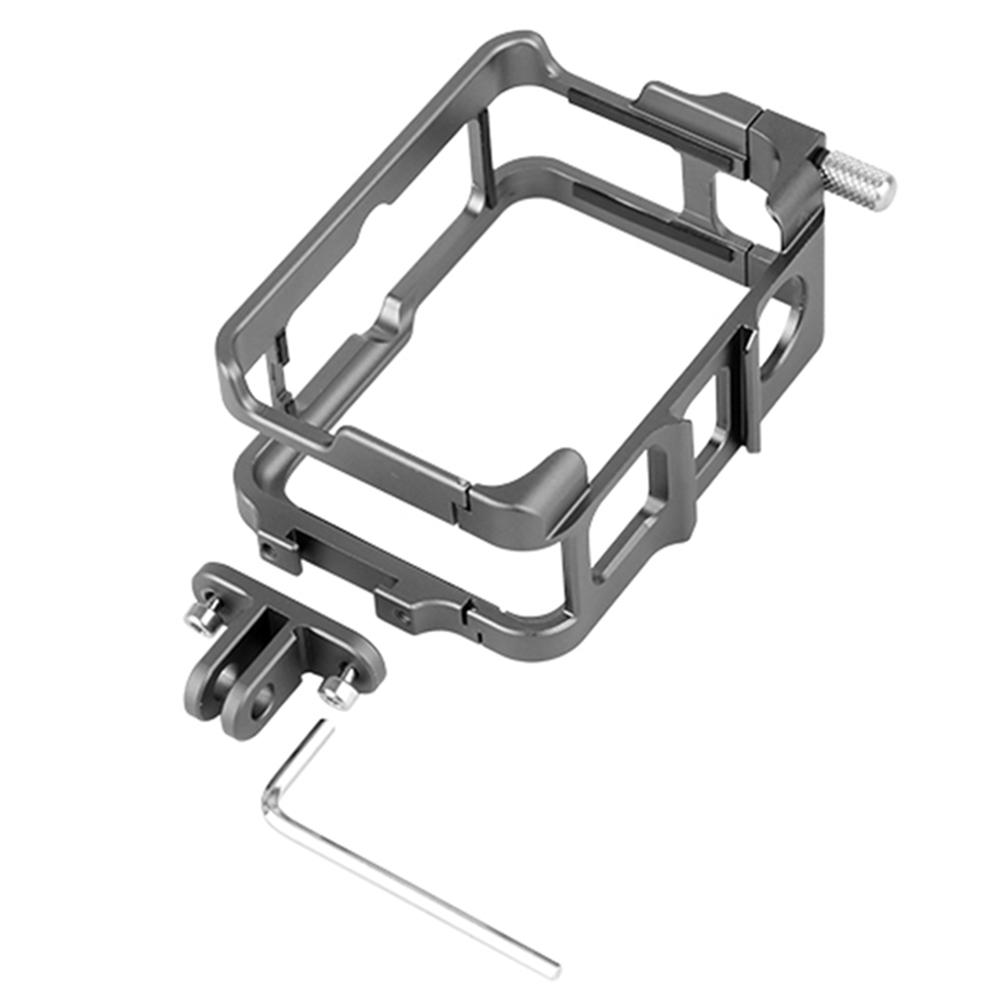 

Aluminum Frame Cage W/ Cold Shoe Metal Protective Case Metal Cage Protective Frame for Insta360 Ace/Insta360 Ace Pro