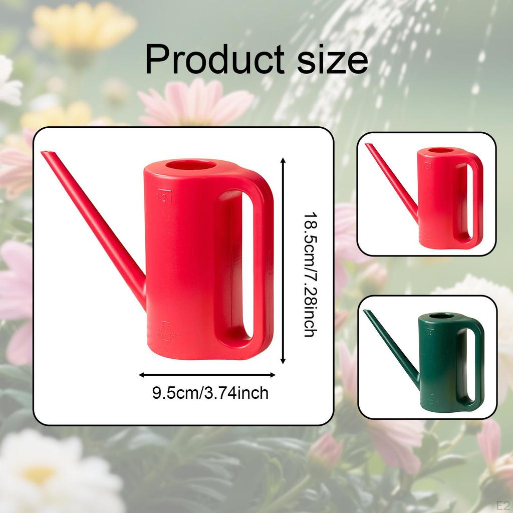 Garden Watering Can for Indoor Outdoor Plants 1.2L Large Pot Water Bonsai Hanging