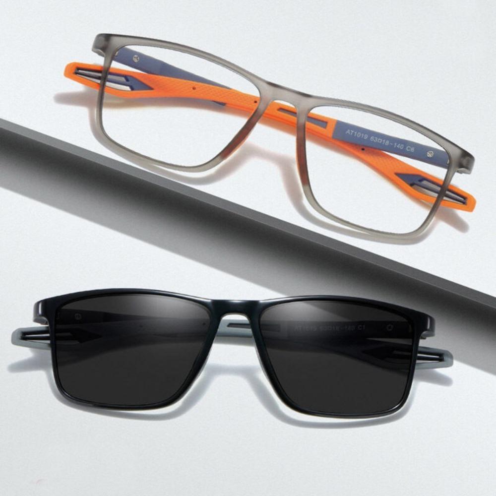 Pochromic Progressive Multifocal Reading Glasses Look Far and Near Eyeglasses Men Sport TR90 Frame Anti Blue Light Graded Eye