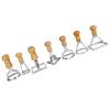 7PCS/Set Dumplings Molds DIY Cookies Cakes Pastry Pasta Stamp Press Cutter Maker Kitchen Attachment