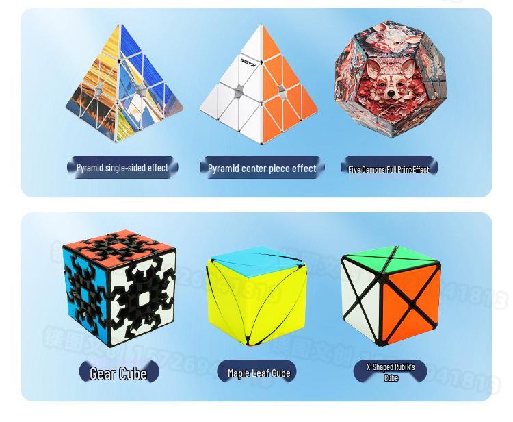 Custom UV Printed Text & Logo Rubik's Cube - Graduation Reunion Commemorative Gift