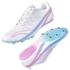 Li Ning Cushioning Slip Resistant Breathable Low Top Pebax Outsole Training Running Shoes Unisex White Pink Blue LJJT911-7