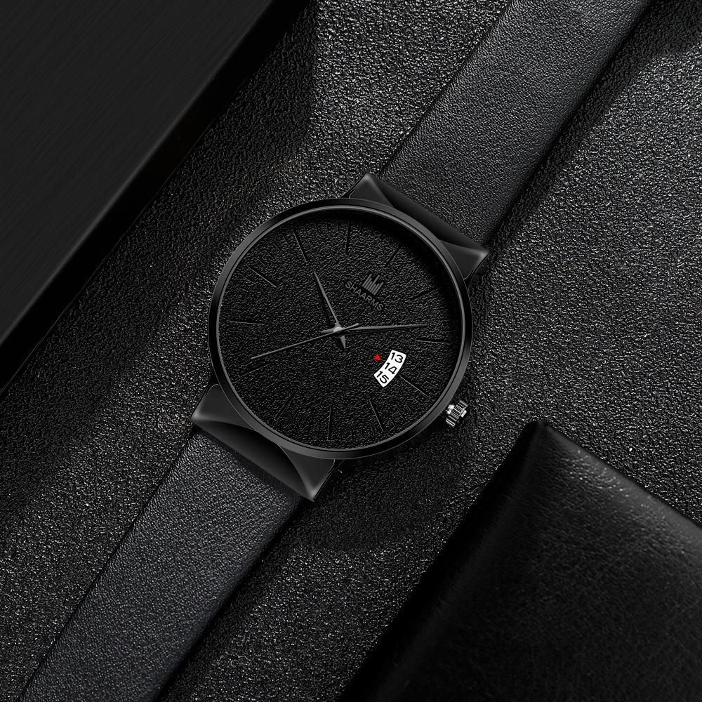 Goedkope Herenhorloge luxe roségouden analoge quartz horloge casual heren  lederen klok kopen — gratis levering, eerlijke reviews met foto's — Joom