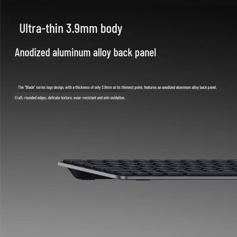 Rapoo E9000G Upgraded 78-Key Multi-Mode Wireless Keyboard