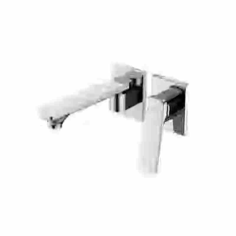 JOMOO Antibacterial Gunmetal Grey 2.0 Wall-Mounted Swivel Basin Faucet