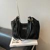 Sac à épaule rétro pour femme en imitation daim automne et hiver