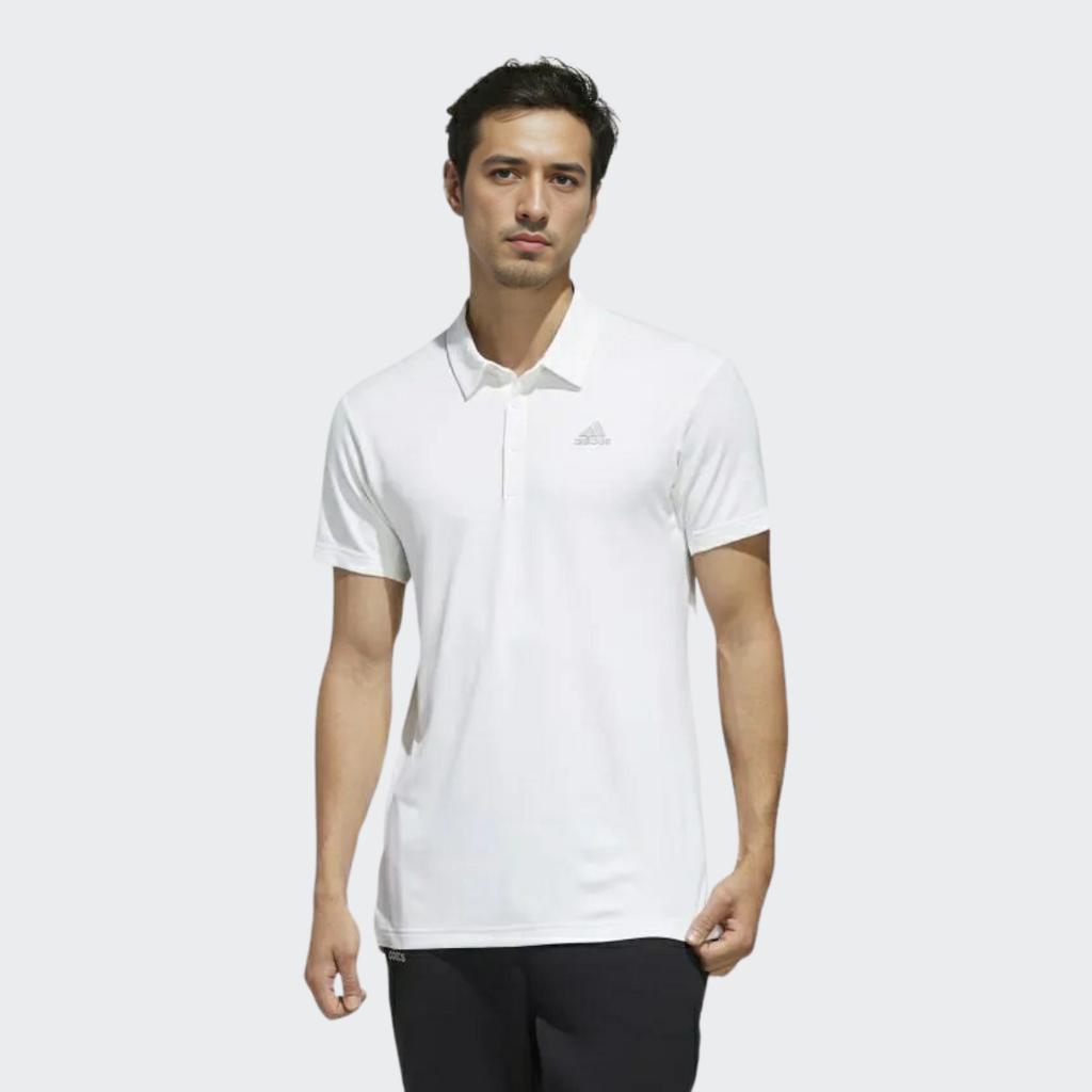 adidas Originals Trefoil Casual Sports Short Sleeve Polo Shirt Men Tops White FK1417