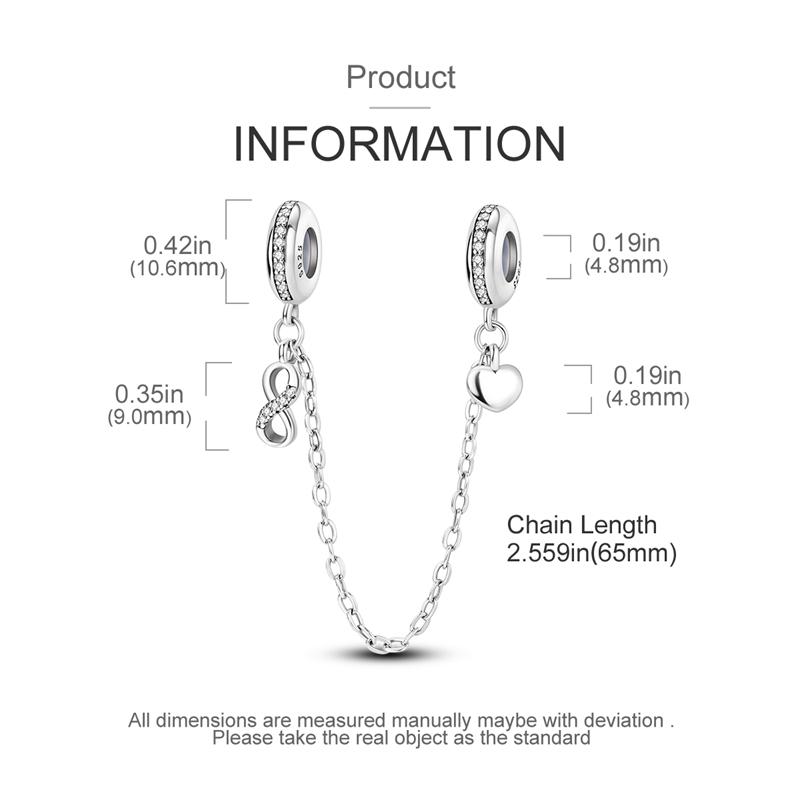 Sun Moon Star Safety Chain Pendant Charm Beads Copper Jewelry Fits Bracelet Bangle Necklace Women Luxury Party Festival Gift