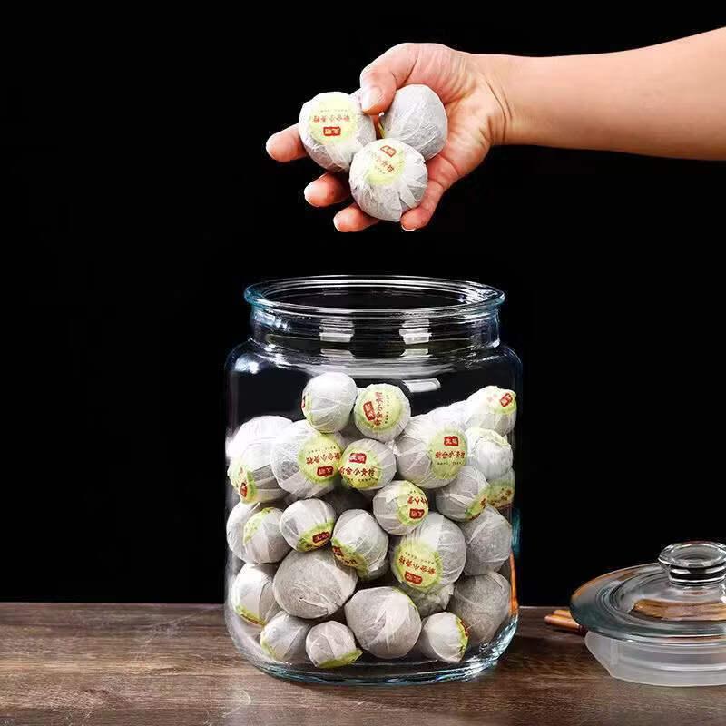 ZISIZ Sealed Glass Food Storage Jar