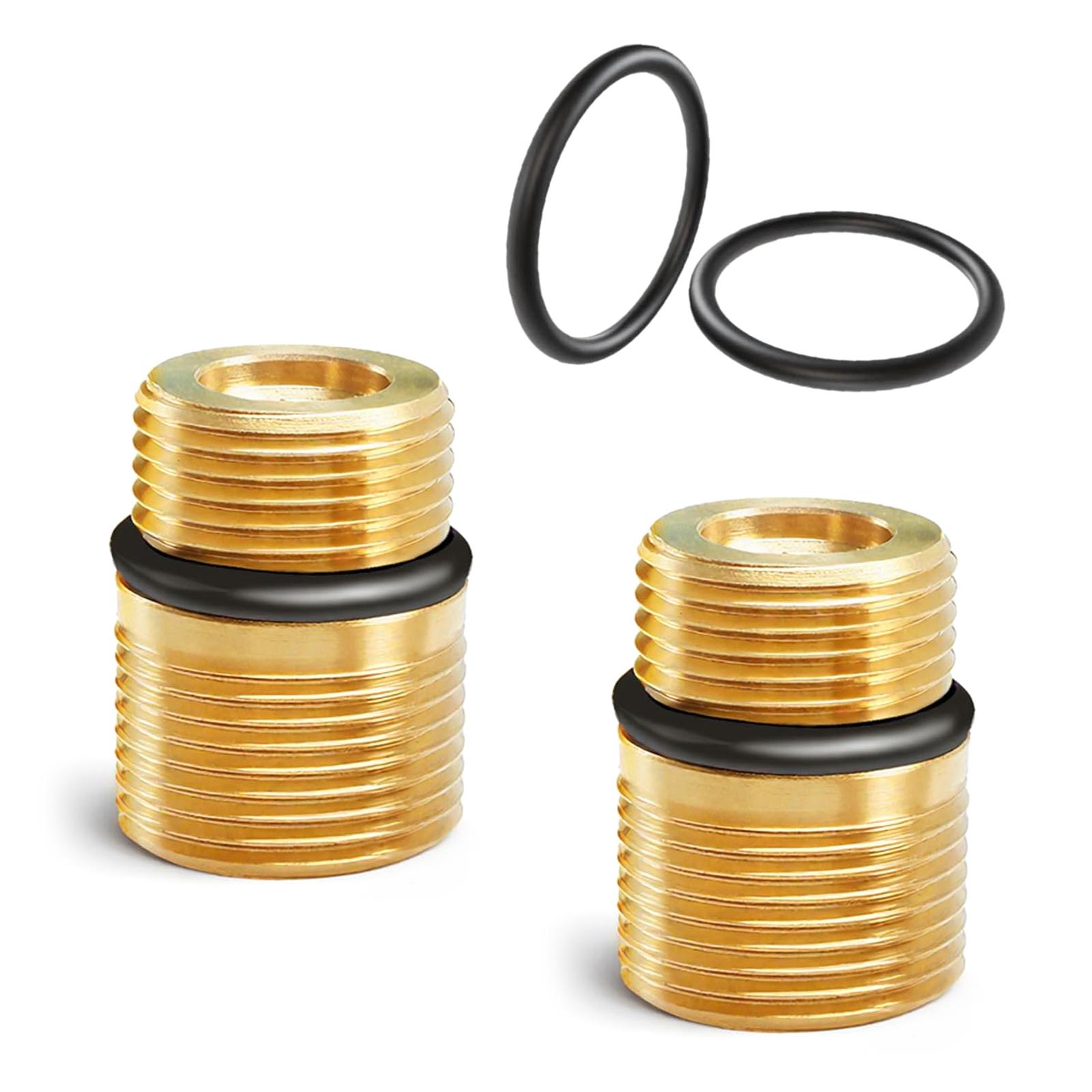 

Strong Metal Pumps Outlet Adapters 4500 Pressure Resistant Leakproof Designs Hose Port Adapters for Cleaning Machines 1