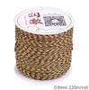 27-120Meter Cotton Cord Nylon Cord Thread String DIY Beading Braided Bracelet Jewelry Making