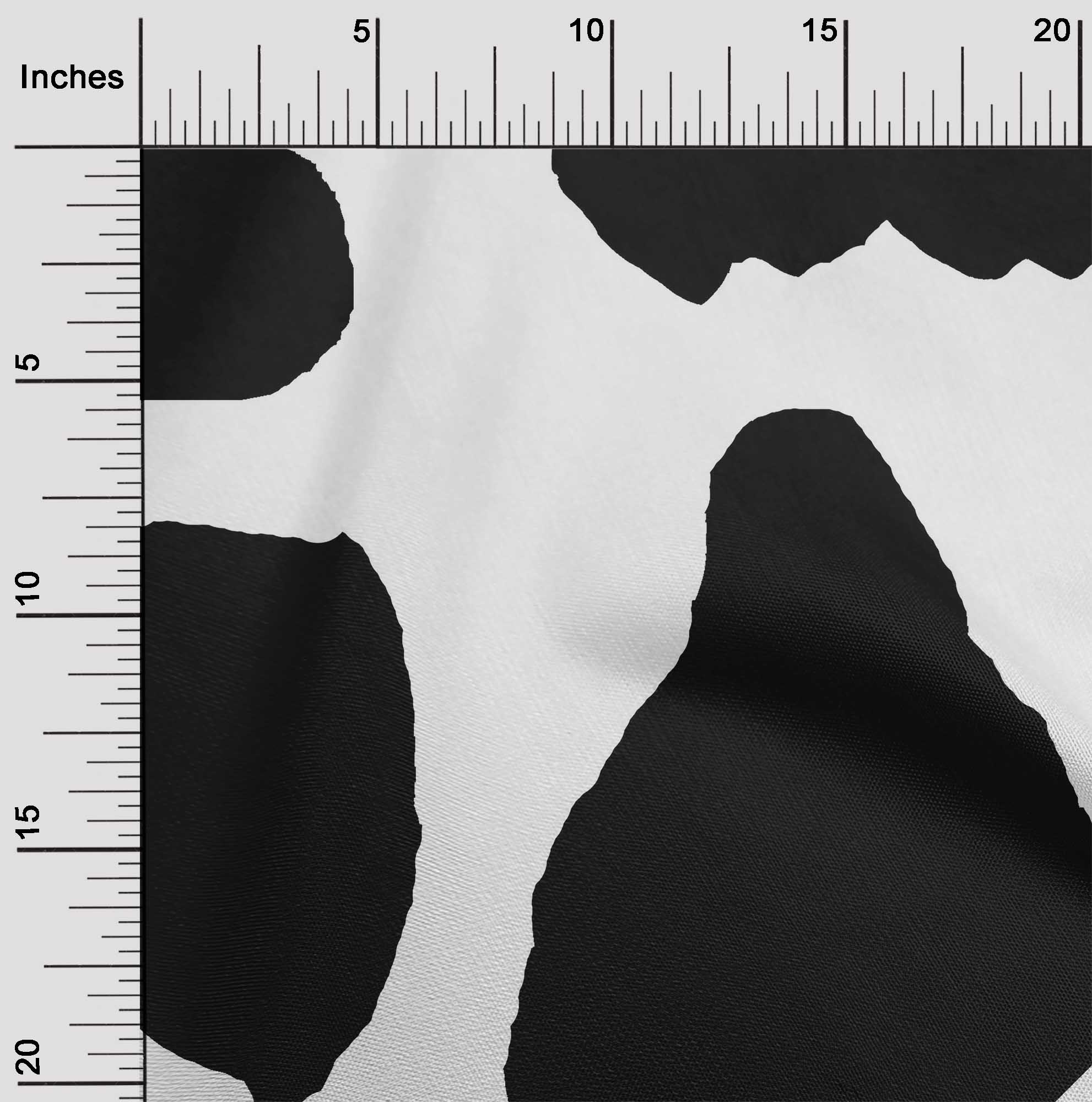

oneOone Бавовняна гнучка коричнева тканина Шкура тварин Сукня Тканина Тканина з принтом у дворі 40 дюймів 42 Inch Wide - Viscose Chiffon чорний